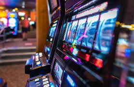 Casino-style slot game screen showing reels and symbols on bingo casino